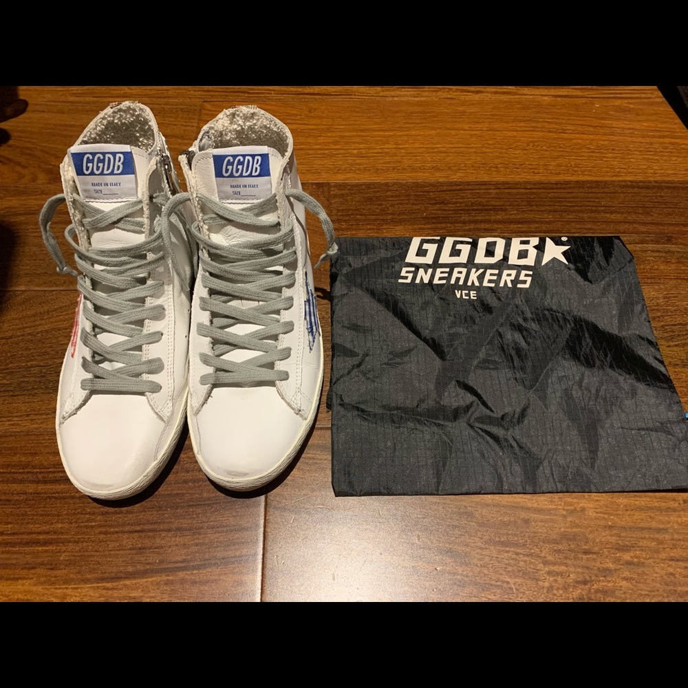 Golden Goose Hightop Sneakers. Size 37.